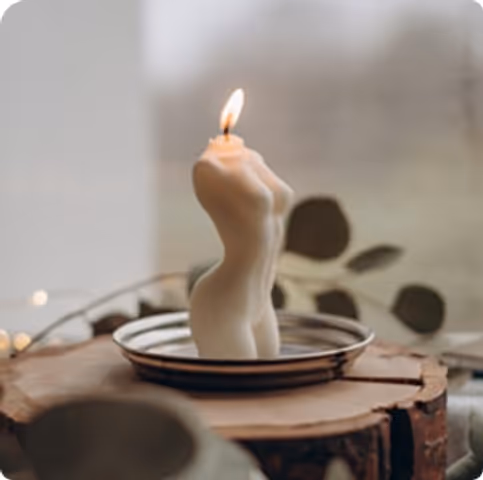 Vela Pilar Artesanal